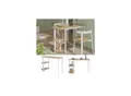 Vicco Bartisch Freetown Eiche Weiß 110 x 75,5 cm mit Regal