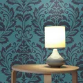 TADESSI Vliestapete Barock Jacopo M1-No.263 | Blau | Grau | Ornamente