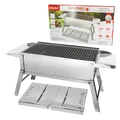 Mangal Sputnik Campinggrill Kohlengrill Grill rostfrei mit Klappbeinen Мангал