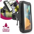 Mobilefox Halterung Halter Fahrrad Motorrad Lenker Handy Smartphone Größe M Smartphone-Halterung
