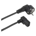 Maclean MCTV-854 - Netzkabel, gewinkelt, 3-polig, EU-Stecker, 3m (3 m) (MCTV-854)