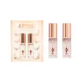 Charlotte Tilbury Airbrush Flawless Mini Setting Spray Kit, 2 x 34ml, Wasserfest, 16-Stunden-Halt, White Tea of Bali Duft, Mit Grüntee und Aloe Vera