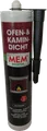 Abdichtung hochtemperaturbeständig Kamin- und Ofendicht bis 1200C° MEM 310ml