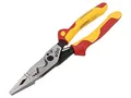 45705 Zange isoliert,universell Stahl 225mm 1kVAC WIHA