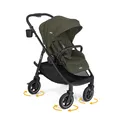 Joie Versadrift Buggy Sportwagen Kinderwagen 360 Grad Räder Fern TOP