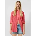 QS Langarmbluse Bluse Musselin-Bluse rot XXL (44)