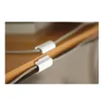 TESA Powerstrips Kabel-Clip, weiss, 5 Stück