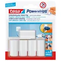 5x Tesa Kabelclips Powerstrips Kabel-Clip Kabelfixierung für Kabel bis 8mm 58035