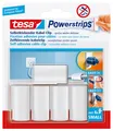tesa Powerstrips Kabel Clip weiß 5 Clips und 6 Strips
