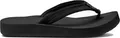 Reef Cushion Breeze, Weiblich, Erwachsener, Flip-Flops, Schwarz, Einfarbig, Flacher Absatz