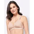 Naturana Bügelloser BH T-Shirt-BH ohne Bügel weiß 80