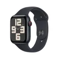 AppleWatch SE Aluminium Cellular 44mm Mitternacht MRH53QF/A Sportarmband Mitternacht S/M