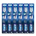 Oral B Pro Clean Prothesenbürste Clinical Cross Action 6er Pack