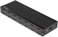 StarTech.com M.2 NVMe SSD-Gehäuse für PCIe-SSDs - USB 3.1 Gen 2 Type C - Thunderbolt 3-kompatibel - M2E1BMU31C - Speichergehäuse - M.2 - M.2 Card - 10 Gbit/s - USB 3.1 (Gen 2) - Schwarz
