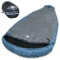 yourGEAR Campingschlafsack Calima XL -10°C breiter Ellipsen-Schlafsack 230x110cm