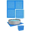 Poolunterlage für 366 cm Pool - 52 EVA Matten - 1cm Outdoor Unterlegmatten Set
