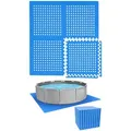 Poolunterlage für 366 cm Pool - 52 EVA Matten - 1cm Outdoor Unterlegmatten Set