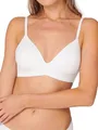 Schiesser Damen BH gepaddet ohne Bügel - Invisible Soft, Weiss_166568, 75C