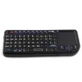 Mini Funktastatur mit Touchpad & Beleuchtung, kabellose Mini Tastatur DE Layout
