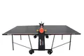 KETTLER Einsteiger Tischtennis-Platte Basic Outdoor Tisch mit Netz klappbar