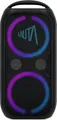 TechniSat WUMMSBOX | Bluetooth Lautsprecher mit Akku, Subwoofer und Lichteffekt
