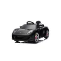 Chipolino Kinderelektroauto Porsche Carrera GT Fernbedienung Bluetooth 2 Motoren schwarz