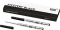 MONT BLANC Kugelschreibermine 2ST M schwarz 128211