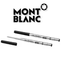 Montblanc Kugelschreibermine Mine Refills M Mystery Black schwarz 2 Stück