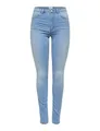 ONLY Damen Onlroyal Hw Sk Jeans Bb Bj13333 Noos, Light Blue Denim, S / 34L