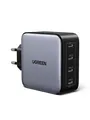 Nexode 100W USB C Ladegerät mit 4X USB-C Ports GaN Netzteil Mehrfach PD Charg...