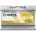 Varta Dynamic AGM A7 Autobatterie, 70 Ah, 760 A, 12 V