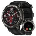 KOSPET Tank T4 GPS Smartwatch Herren, Voll Edelstahl, 6 Satelliten-System & Offline-Karten, 10ATM Wasserdicht (45 m Tauchen), 50-Tage Akku, Bluetooth-Anrufe, 24/7 Herzfrequenz/Schlafmonitor