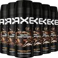 AXE Dark Temptation Deodorant Bodyspray für effektiven Schutz - 6 x 150 ml - Vorteilspack