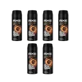 Deo Axe Dark Temptation 6 x 150ml Deospray Deodorant Bodyspray Herren