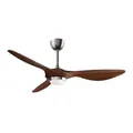 reiga 132-CM Deckenventilator mit LED-Beleuchtung Fernbedienung Moderne Flügel