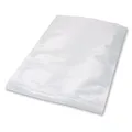 eurofolin Vakuumbeutel strukturiert für Lebensmittel 15 x 25 cm 100 Stück transparent, für alle Vakuumierer, reißfest, kochfest, Sous-Vide-Garen, wiederverwendbar mikrowellengeeignet, Vakuumfolie