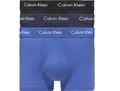Calvin Klein Herren 3er-Pack Boxershorts 3 PK Low Rise Trunk mit Stretch, Black/Blueshadow/Cobaltwater Dtm Wb, S