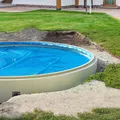 conZero Rundschalung Set für Rundpool Ø 450 x 150 cm Verschalung Schwimmbecken