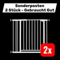 Hauck Treppen Türschutzgitter Absperrgitter Kinderschutzgitter 89cm 2 STÜCK
