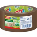 tesa tesapack ECO & STRONG Paketband - Umweltschonendes Packband aus 100 % recyceltem Kunststoff (50 mm) (58154-00000-00)
