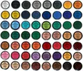Eulenspiegel Profi Aqua Schminke Einzelfarben, 3,5 ml, 20 ml, 35 ml, 70 ml Dosen
