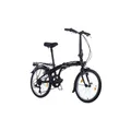 Carratt Alu Fahrrad Faltrad Klappfahrrad 20 Zoll 7-Gang Erwachsene schwarz