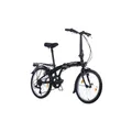 Carratt Alu Fahrrad Faltrad Klappfahrrad 20 Zoll 7-Gang Erwachsene schwarz- Neu