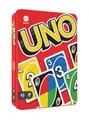 Mattel Games UNO-Kartenspiel, mit 112 Karten in hochwertiger Metallbox, exklusive Sammlerdose, Gesellschaftsspiel, Spielzeug ab 7 Jahren, HGB63