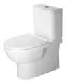 Duravit DuraStyle Basic Stand - WC für Kombination rimless 365 x 650 x 420 mm - Weiß - 2182090000