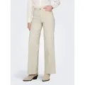 ONLY High-waist-Jeans ONLMADISON BLUSH HW WIDE DNM CRO NOOS beige XL
