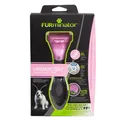 FURminator für Kleintiere deShedding Pflege Werkzeug Fell Bürste Hasen Frettchen