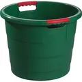 GARANTIA TONI Universalbehälter Garten Rundbehälter Eimer mit Griff 45 L grün