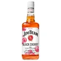 6 Flaschen Jim Beam Black Cherry Flavored 32,5% a 0,7L Whisky #