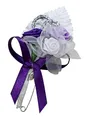 10 x Hochzeitsanstecker Gästeanstecker Anstecker Hochzeit AS0015 lila